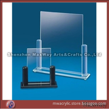 Transparent Fashional Hot Selling Acrylic/Perspex Menu Holder